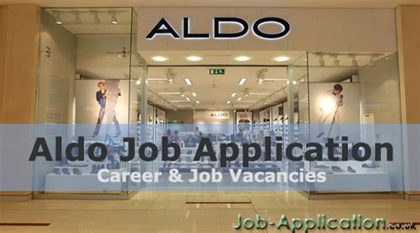 aldo job vacancies.